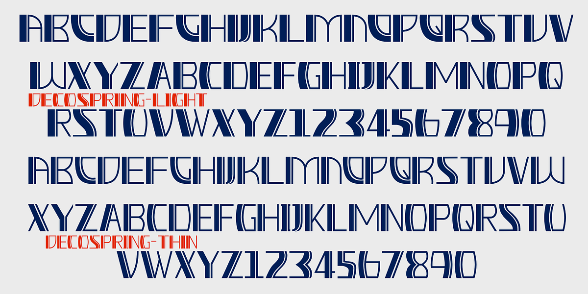 DecoSpring, a Symbol Font by Ingrimayne Type (Photo 8 of 10)