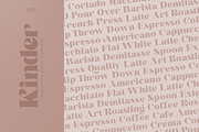 Kinder Font, a Serif Font by 1871 Project (Thumbnail 3 of 12)