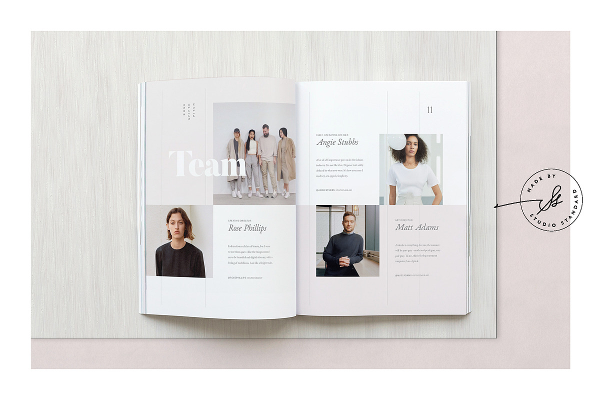 ROSE — Creative Pitch, a Brochure Template by Studio Standard (Photo 9 of 12)