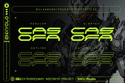 NCL Kamver - Modern Space Font, a Sans Serif Font by Enxyclo Studio (Thumbnail 10 of 12)