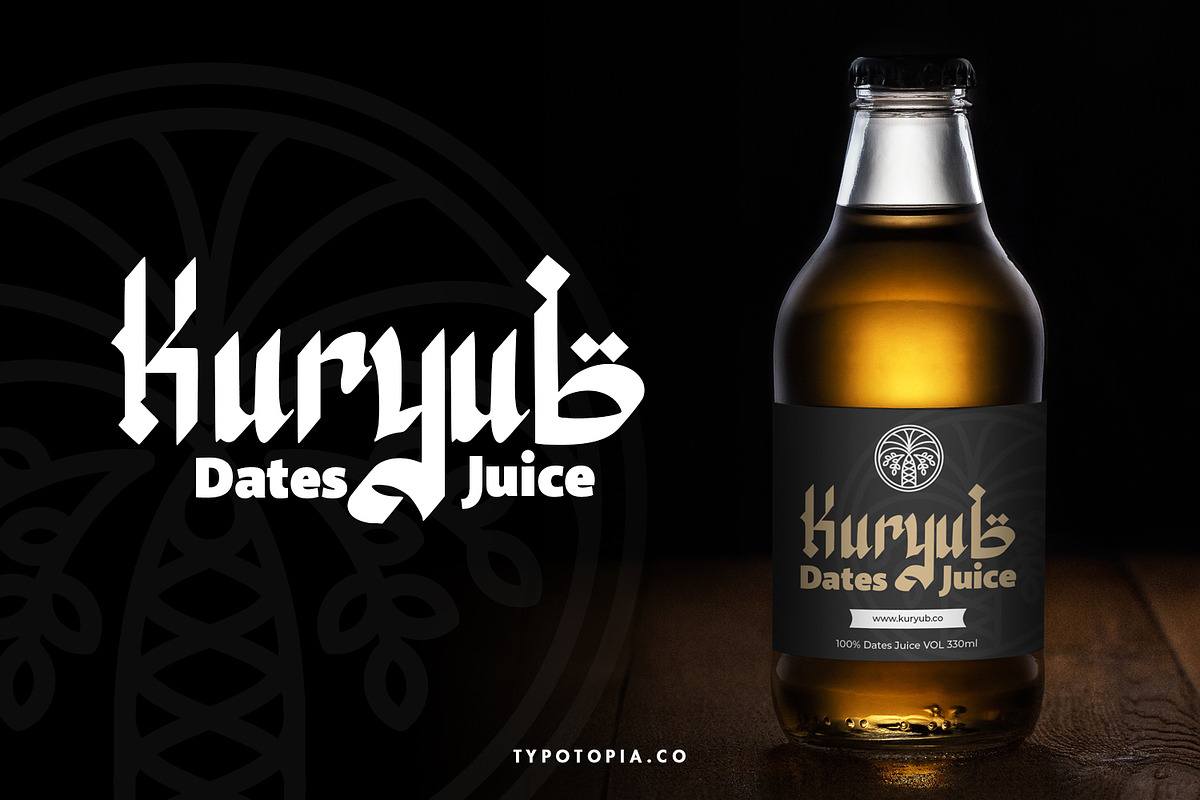 Assyam - Arabic Themed Typeface preview 7