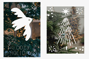 Cozy Holidays | Christmas Clipart, a Decorative Illustration by danceyourlife (Thumbnail 8 of 15)