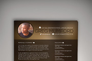 The Muffin Collection CV, a Resume Template by Valeur Design (Thumbnail 1 of 6)