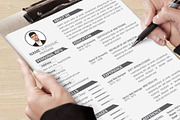 Clean Resume/CV, a Resume Template by designvillage (Thumbnail 5 of 12)