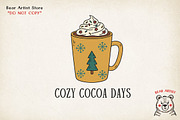 Retro Christmas Hand-drawn PNG, a Graphic by GlitterCraft (Thumbnail 77 of 101)