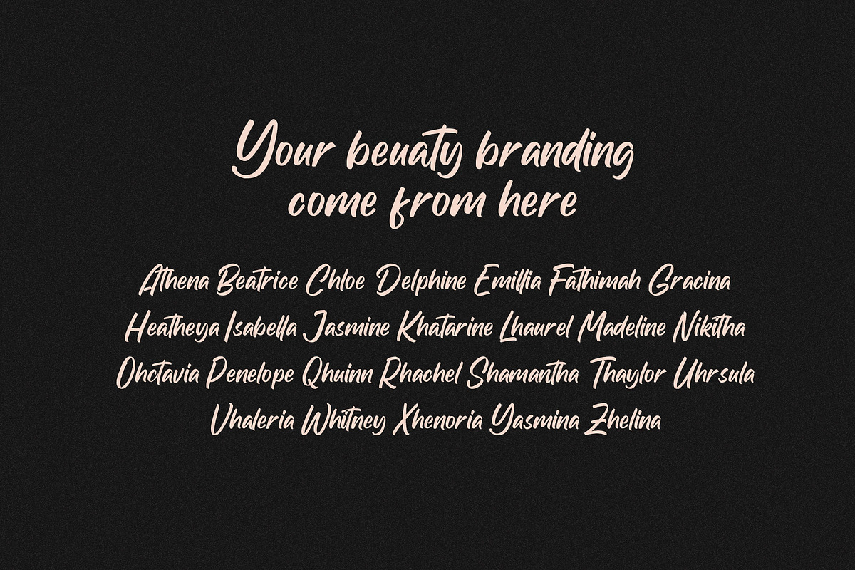 Vanilla Angel a Handwritten Font, a Handwritten Font by RantautypeStudio (Photo 5 of 15)