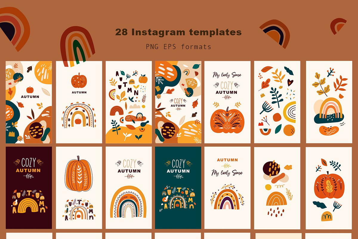Autumn Bundle, a Decorative Illustration by MoleskoStudio (Photo 7 of 30)