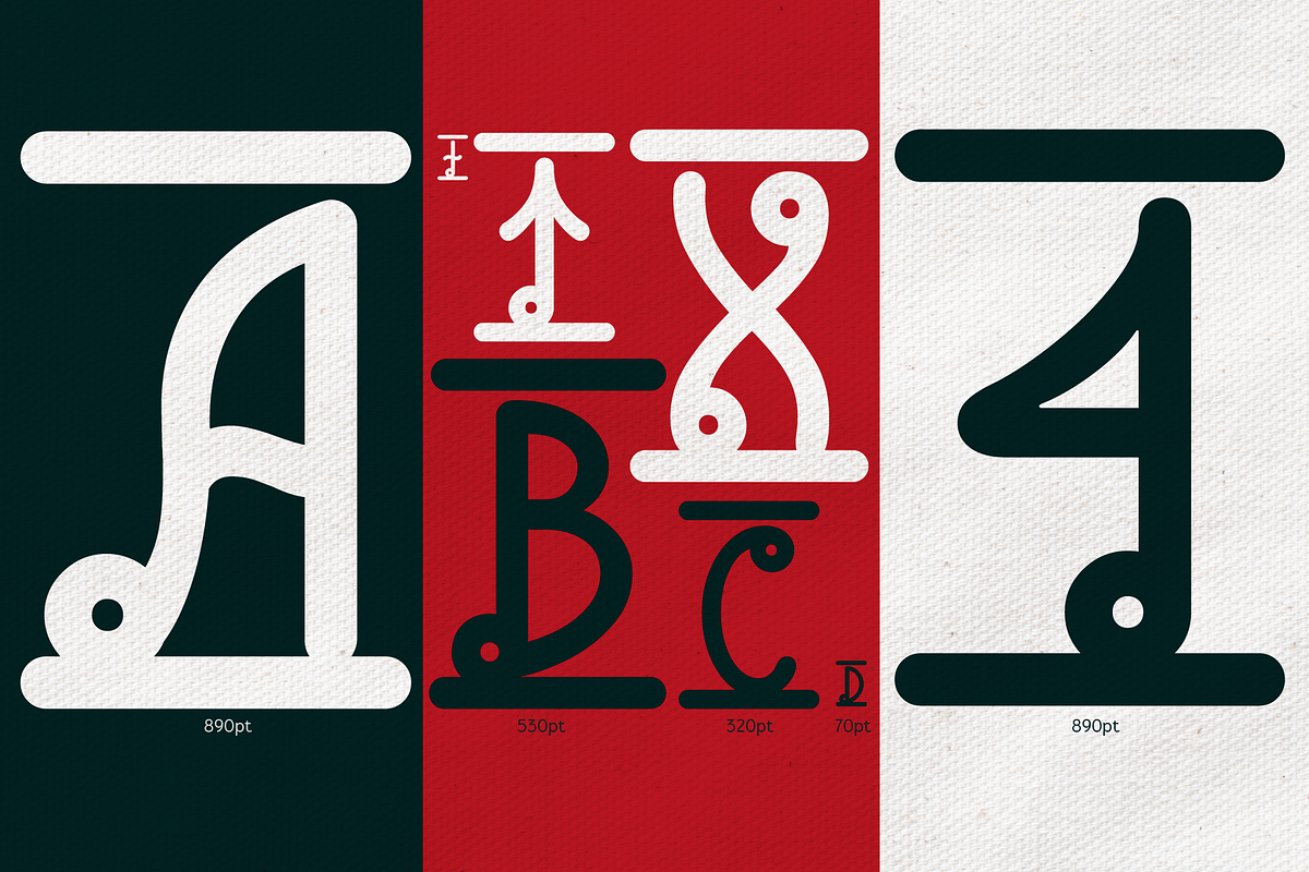 Cord Decorative Display Font, a Symbol Font by Roland Huse Design (Photo 2 of 7)