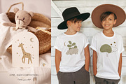 SAFARI ANIMALS clipart and patterns, an Animal Illustration by polikarpovaart (Thumbnail 4 of 12)