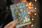 Christmas Cards Clipart Set, a Seasonal Illustration by Leonaa art (Thumbnail 6 of 10)