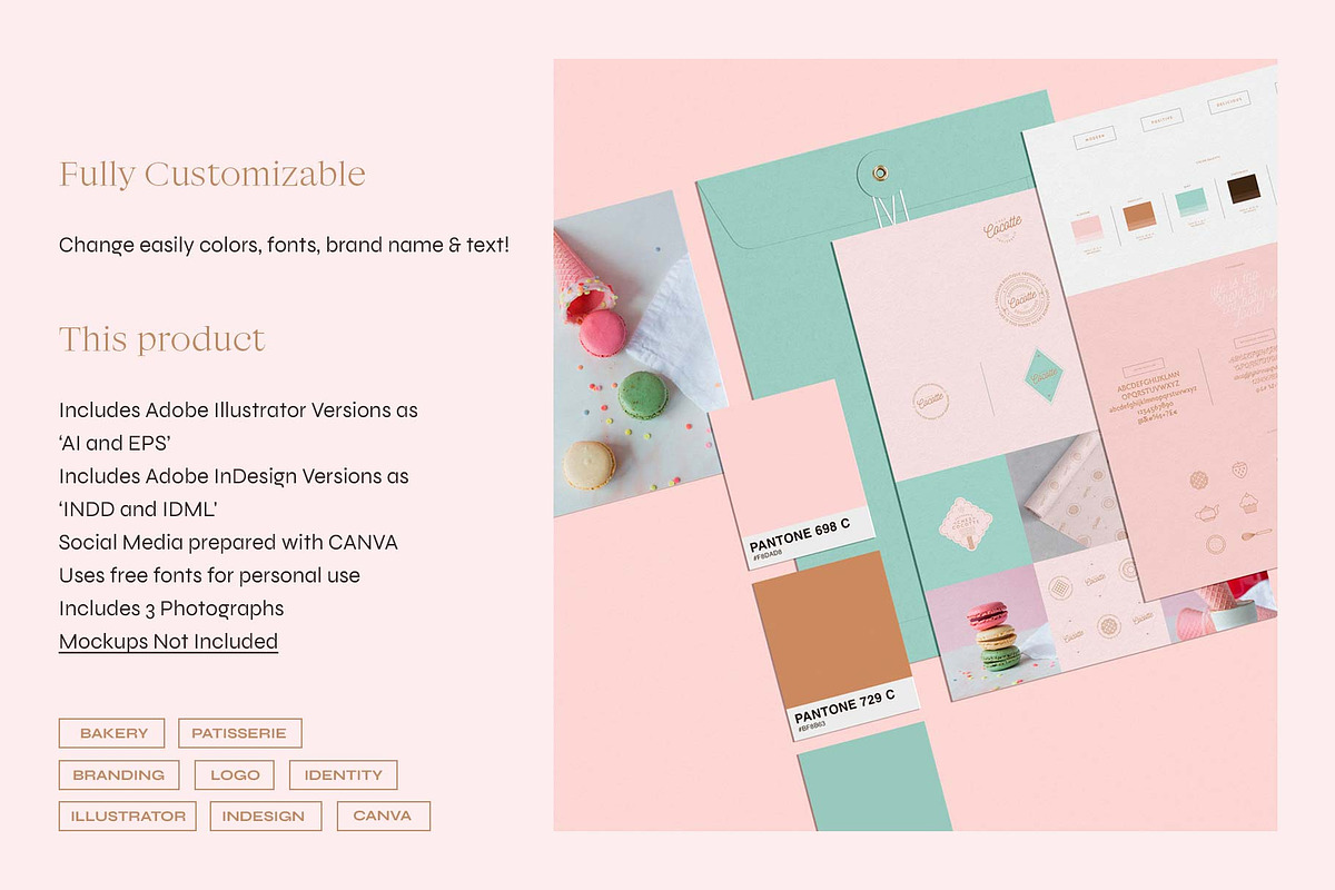 Chez Cocotte | Full Identity Pack, a Branding & Logo Template by The Responsible Creatives (Photo 2 of 16)