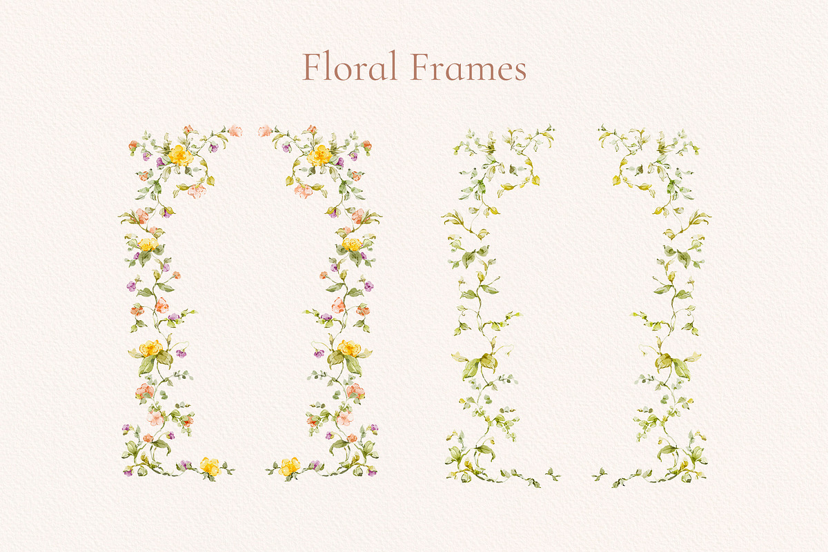 Wild Flower Clip art, a Decorative Illustration by Ekaproeka (Photo 9 of 10)