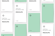 Vertical Business Card Mockups, a Print Template by Wild Ones (Thumbnail 3 of 5)