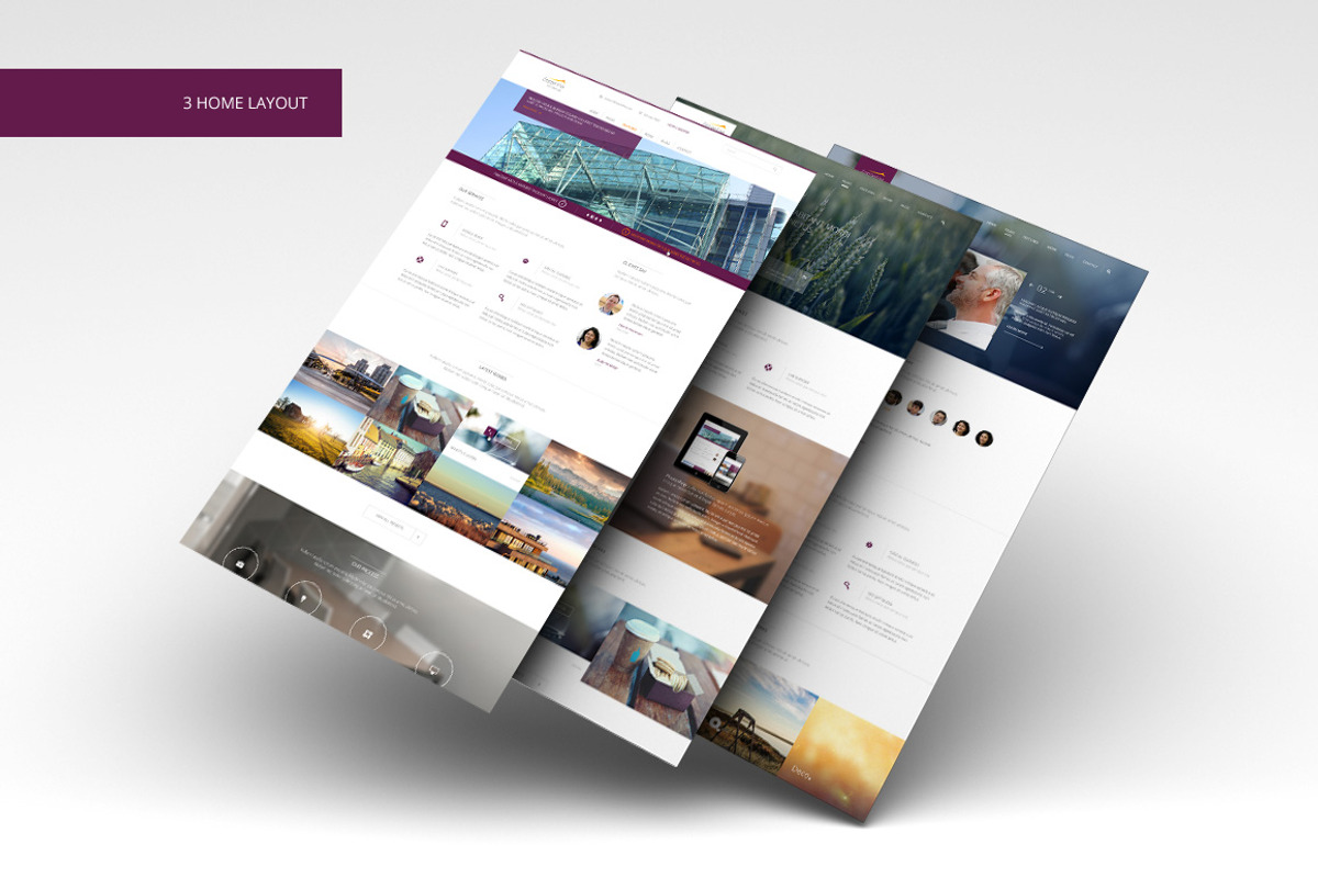 Zeppelina-PSD Template, an UI Kit Template by flr.24 (Photo 2 of 5)