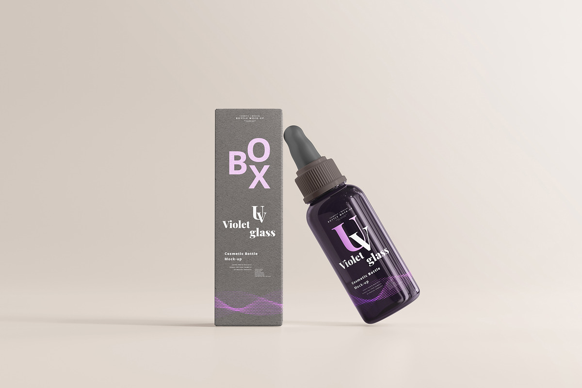 220+ Violet Glass Mock-up Bundle, a Cups & Container Mockup by pmvch (Photo 38 of 199)