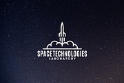 Space Technologies Logo Template, a Branding & Logo Template by pne-design (Thumbnail 4 of 4)
