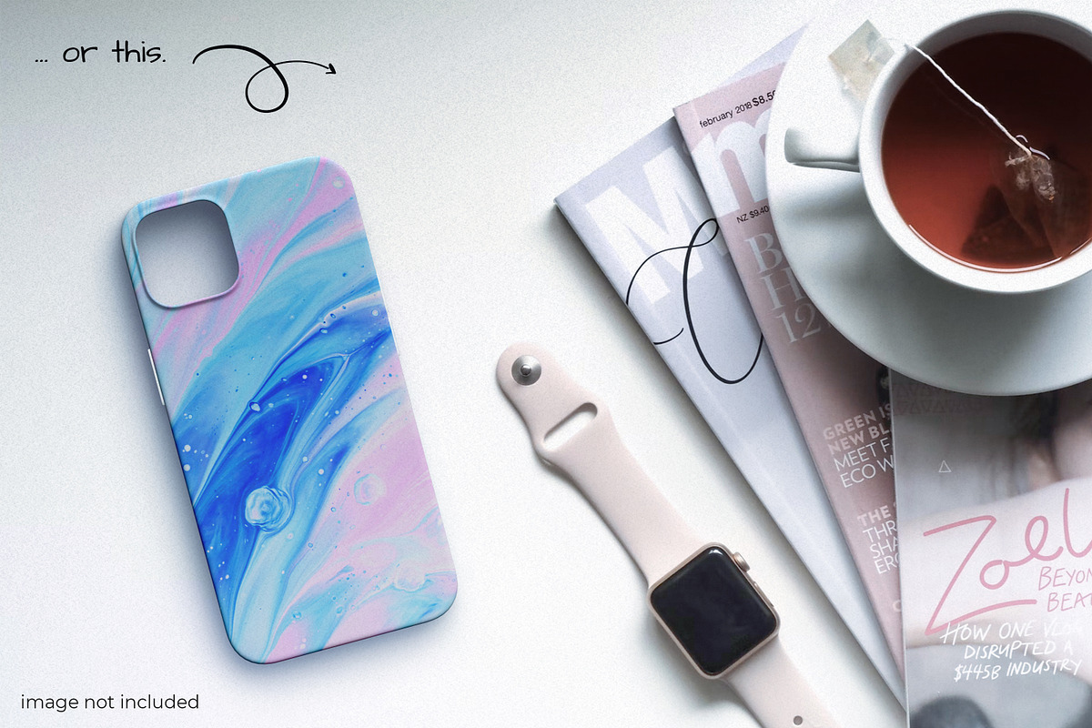 Phone Case Cover Mockup Set, a Product Mockup by mocko (Photo 6 of 7)
