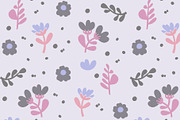 Delicate Purple Floral Seamless, a Pattern Graphic by Sharon Schwalbe (Thumbnail 4 of 4)