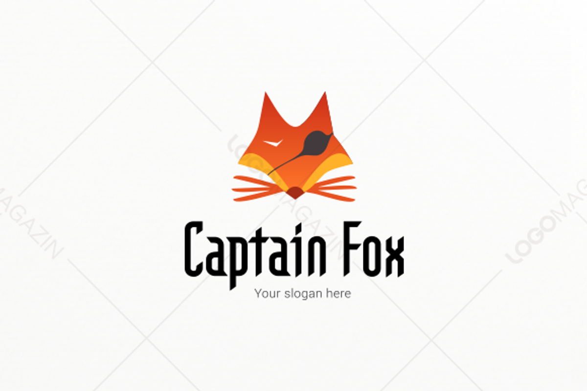 Pirate Captain Fox Logo, a Branding & Logo Template by LogoBuy (Photo 1 of 4)