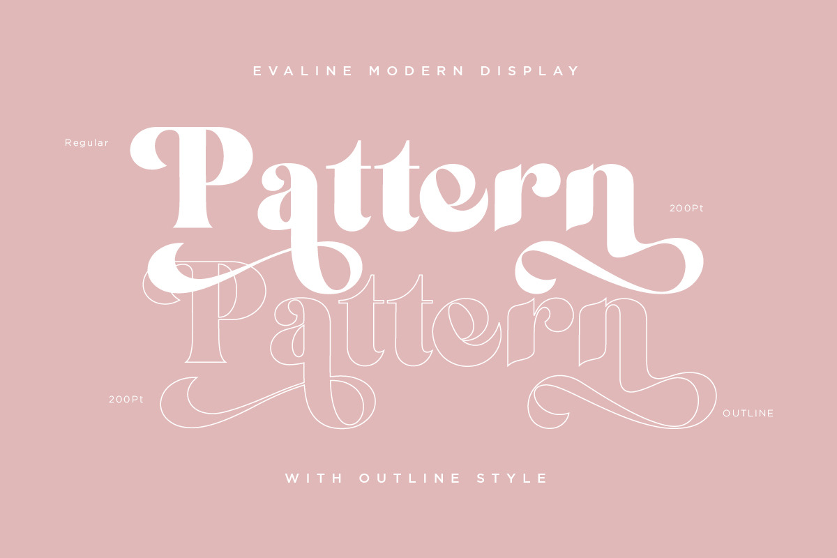 Evaline, a Sans Serif Font by Say Studio (Photo 15 of 17)
