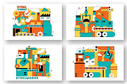 10 Steelworks Vector Illustration, a Technology Illustration by denayunebgt (Thumbnail 2 of 4)