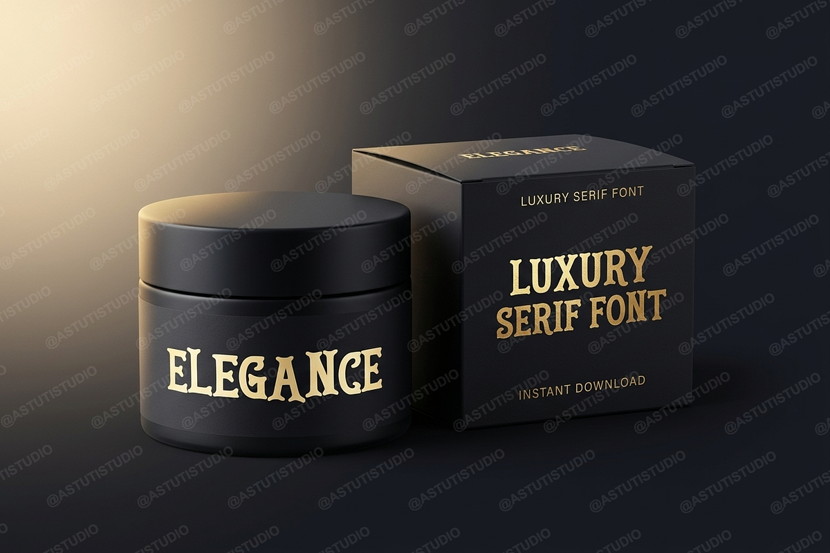 Cusi - Elegant Serif Typeface, a Serif Font by Astuti Studio (Photo 21 of 25)