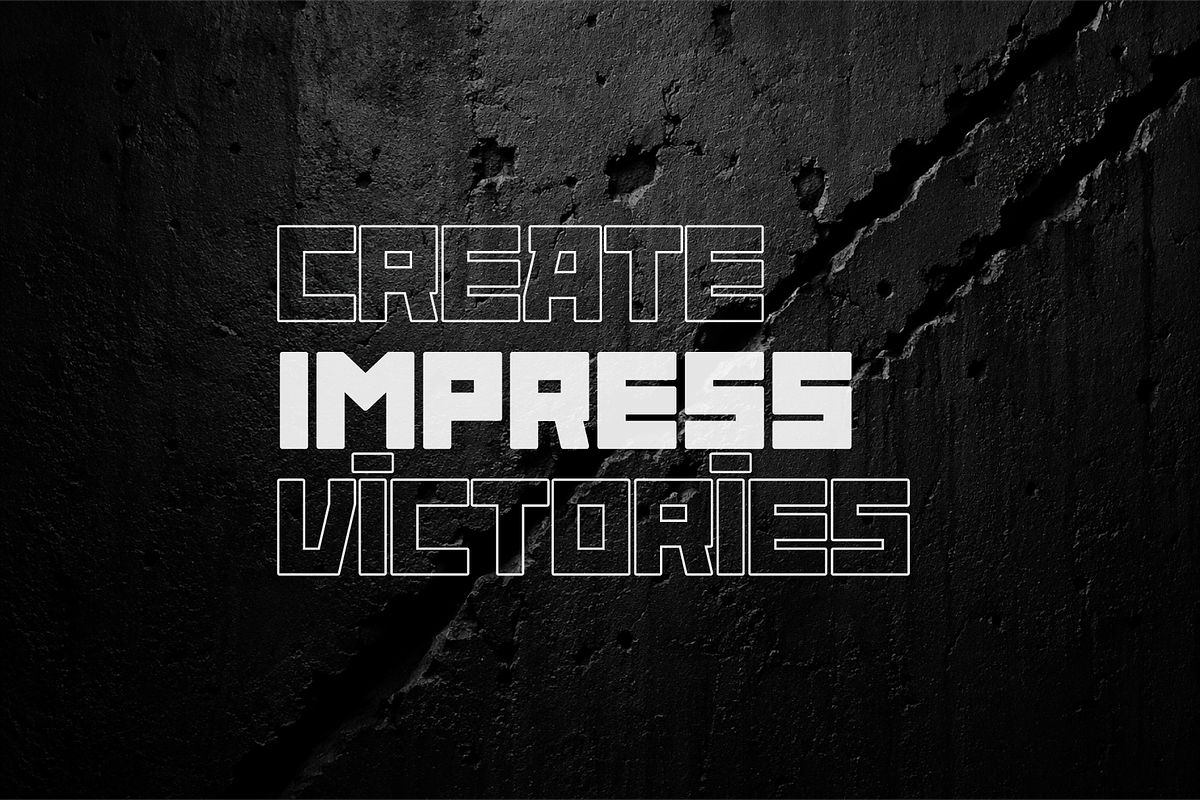 New Brick Font, a Sans Serif Font by artyway (Photo 5 of 5)