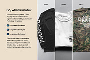 Long Sleeve Tee - Mockup Bundle, a Hoody Mockup by Studio Innate (Thumbnail 5 of 8)