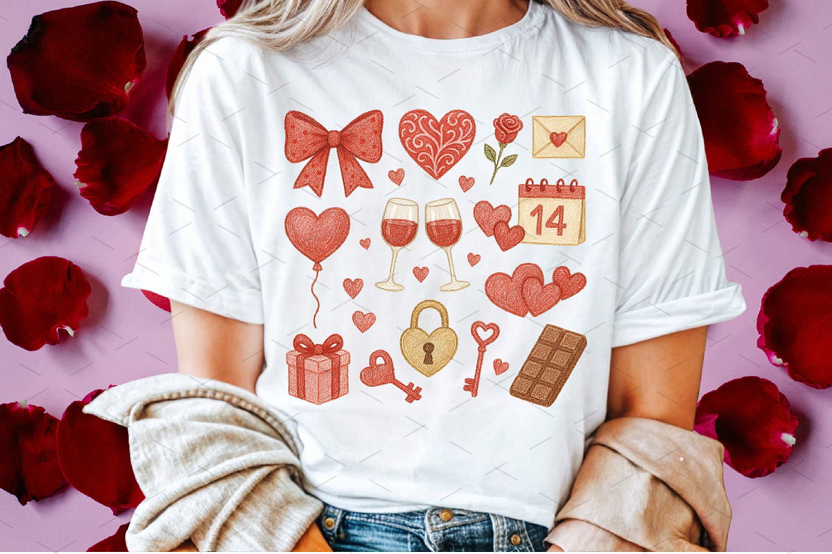 Teacher Valentine Coquette PNG, an Illustration by Libby Wishes (Photo 3 of 7)