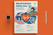 World Patient Safety Day Flyer, a Flyer Template by MightyDesign (Thumbnail 1 of 8)