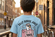 Silly Goose Juice Box PNG Asset, a Shirt Mockup by Vector Stall (Thumbnail 2 of 15)