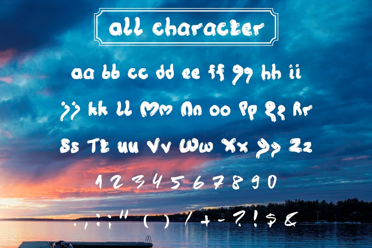 Joyagatra - 5 Font styles preview 5
