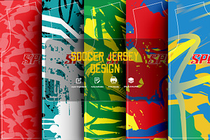 Abstract Sports Jersey PatternBundle