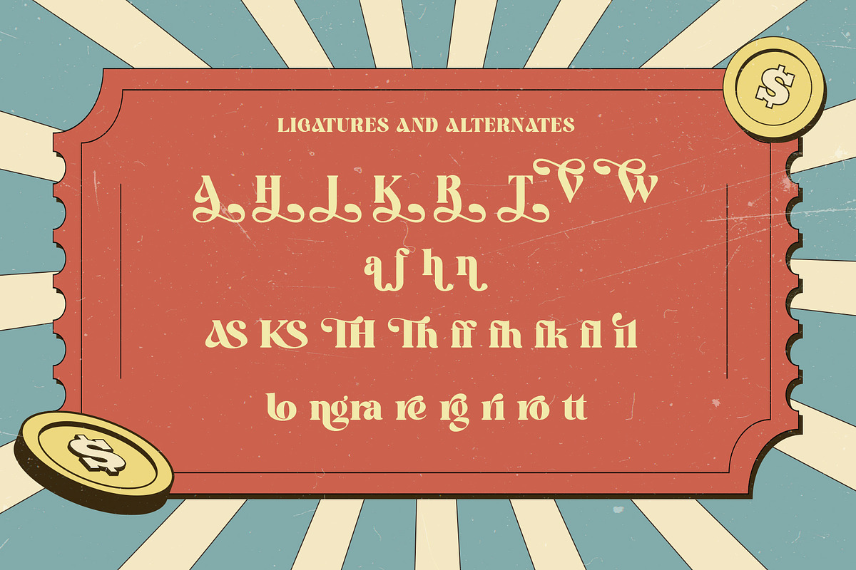 Treasure Times Bold Retro Serif Font, a Serif Font by Heinzel Std (Photo 11 of 12)