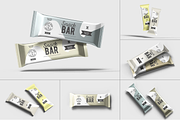 Snack Bar Mock-up, a Packaging Mockup by BLISS DESIGN (Thumbnail 1 of 4)