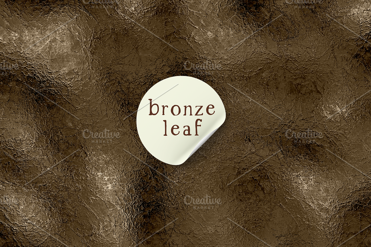 Copper & Bronze Foil Texture, a Texture Graphic by Debby Blooms (Photo 6 of 11)