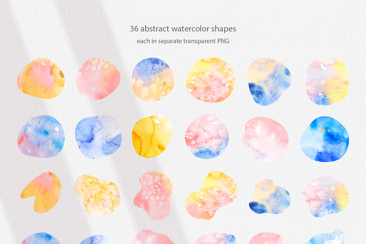 Spring blooming abstract watercolor, an Object Graphic by Volha Studio (Photo 8 of 11)