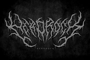 Onerock | Black Metal Font Vol.6, a Blackletter Font by Madhaline Studio (Thumbnail 13 of 18)
