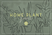 Home Plant Lover, a Decorative Illustration by Anna.Klets (Thumbnail 1 of 11)