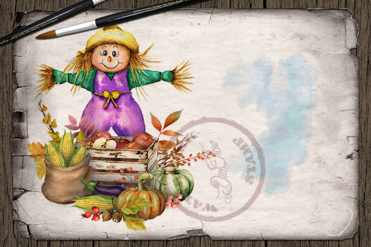 Scarecrow Compositions, a Decorative Illustration by DioFlow (Photo 3 of 5)