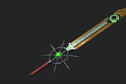 5 Fantasy Stylish Sword -PBR-, an Object 3D Model by TFE Game Art (Thumbnail 1 of 15)