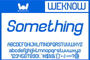 Before Nothing font, a Sans Serif Font by weknow (Thumbnail 2 of 8)