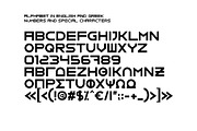 GNF MENU BOLD DISPLAY FONT, a Font by george.nikolaidis (Thumbnail 2 of 9)