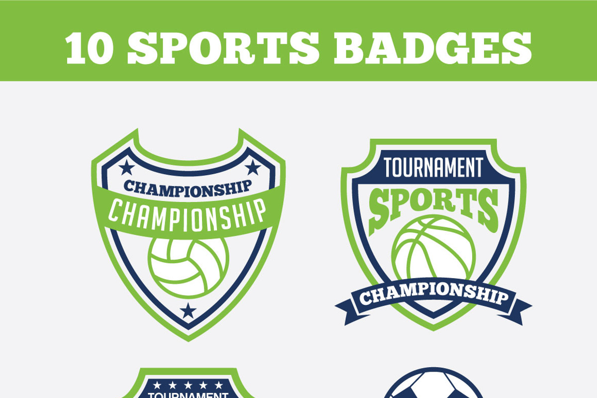 SPORTS BADGES AND LOGO BUNDLE, a Branding & Logo Template by shazi (Photo 25 of 31)