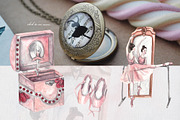 Odette. Ballet watercolor collection, a Sport Illustration by Scarlet Heath Art (Thumbnail 8 of 13)