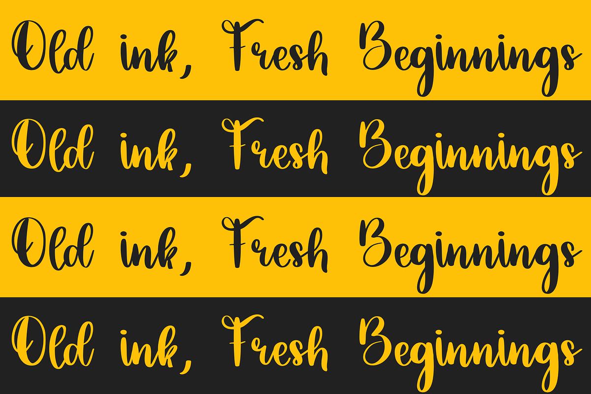 Clairmont Script, a Handwritten Font by Dm Studio (Photo 4 of 8)