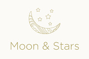 9 Zodiac, sun, moon and stars, an Illustration by Bloom21Art (Thumbnail 3 of 4)