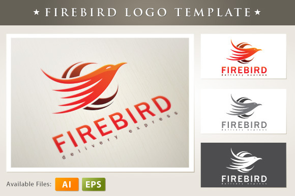 Firebird Logo, a Branding & Logo Template by mikailain