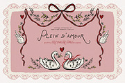 Plein d'amour Romantic collection, a Decorative Illustration by lokko studio (Thumbnail 1 of 13)