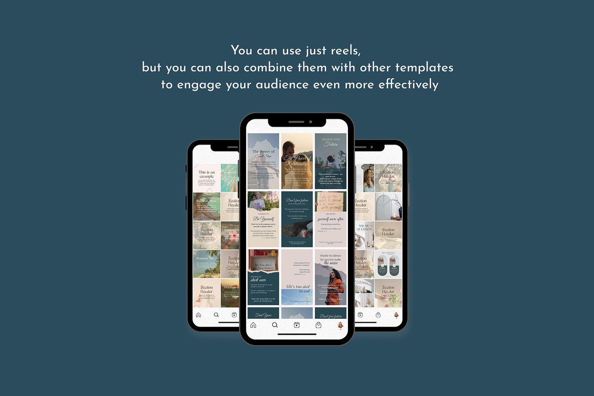 Motivational Reels Canva Templates, a Social Media Template by Studio DigiCraft (Photo 7 of 10)